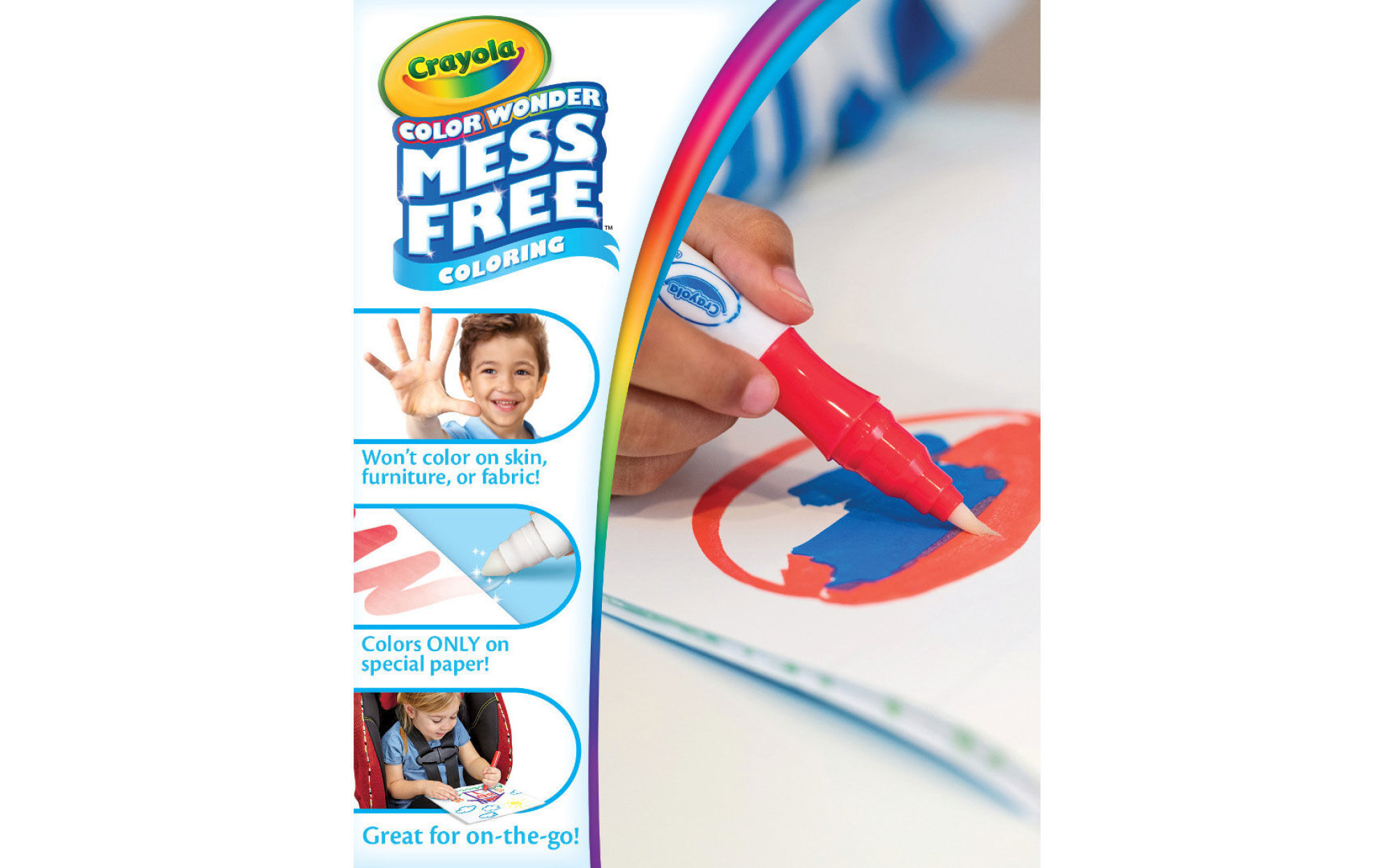 Crayola Color Wonder Mess Free Paint Brush Pens, 1 ct - Fry's Food Stores