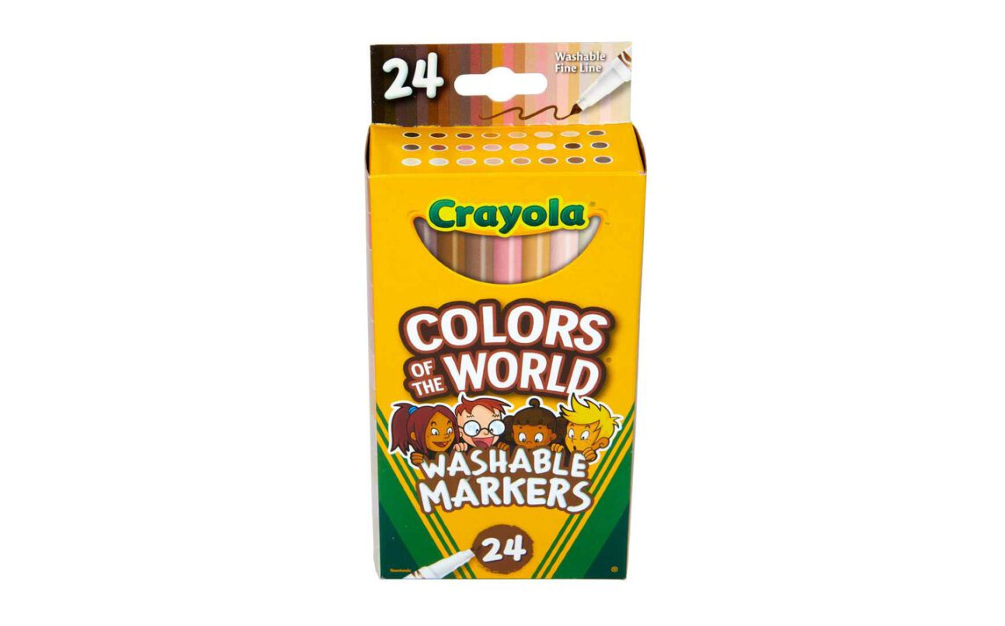 24 Colors of the World Fine Line Markers