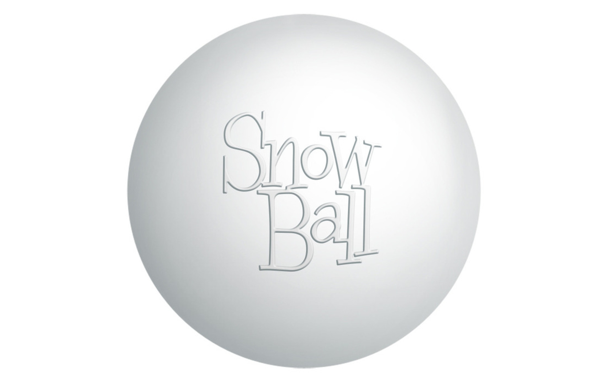 Snowball Crunchy Stress Ball 