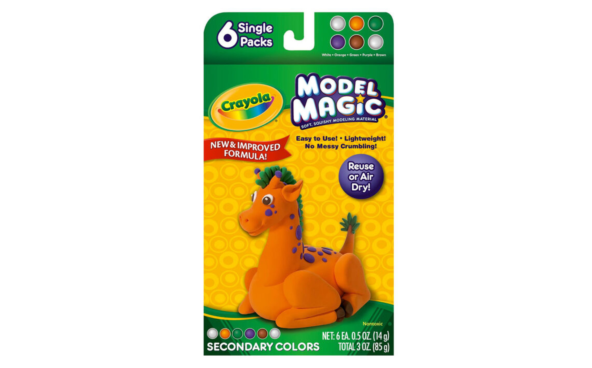 Crayola Model Magic - 3oz - Secondary Colors – Art Therapy