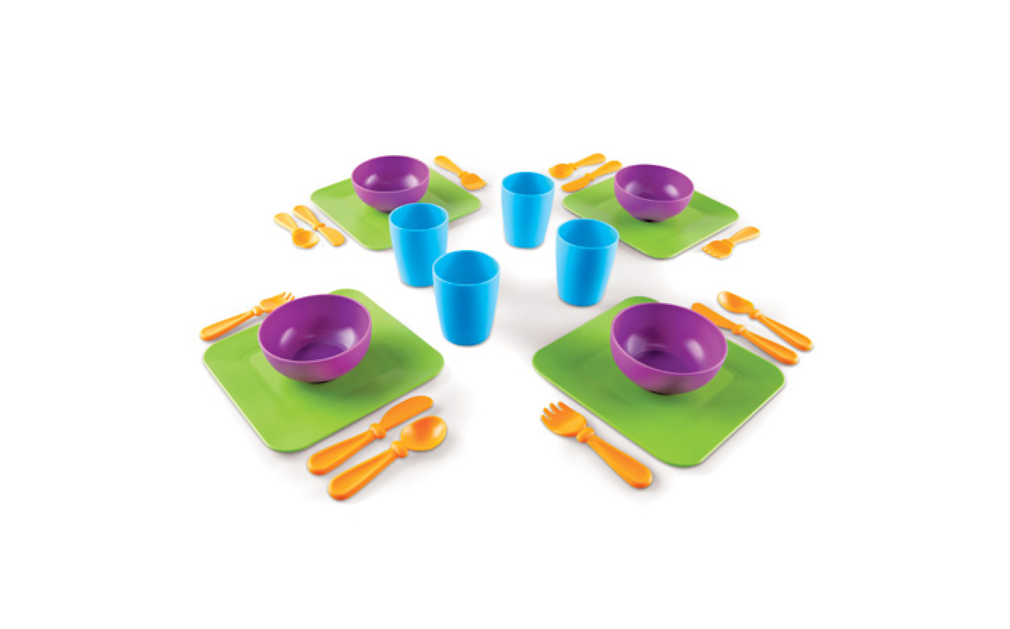 pretend play plates and cups