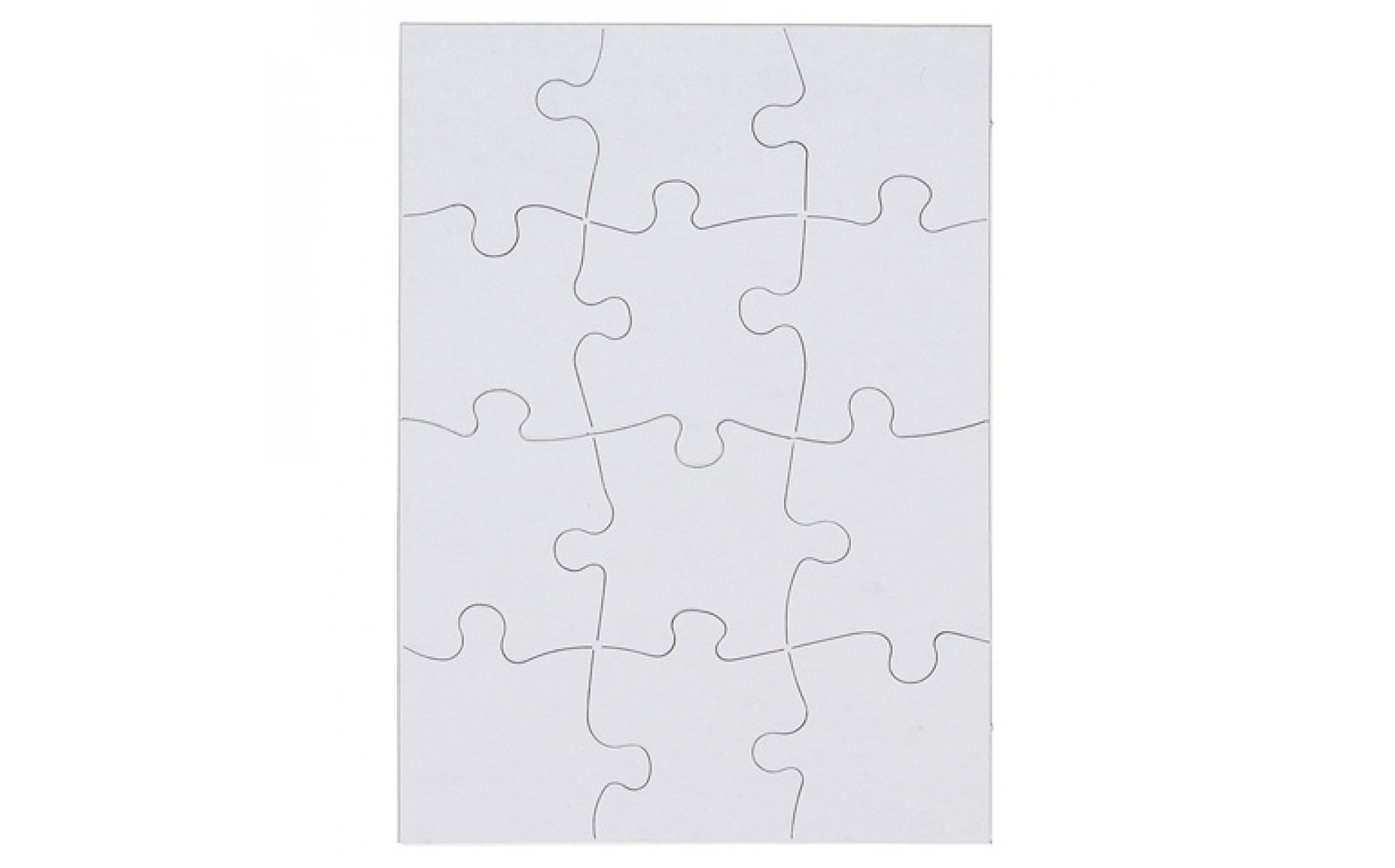 Blank Puzzles- Set of 2 – Art Therapy