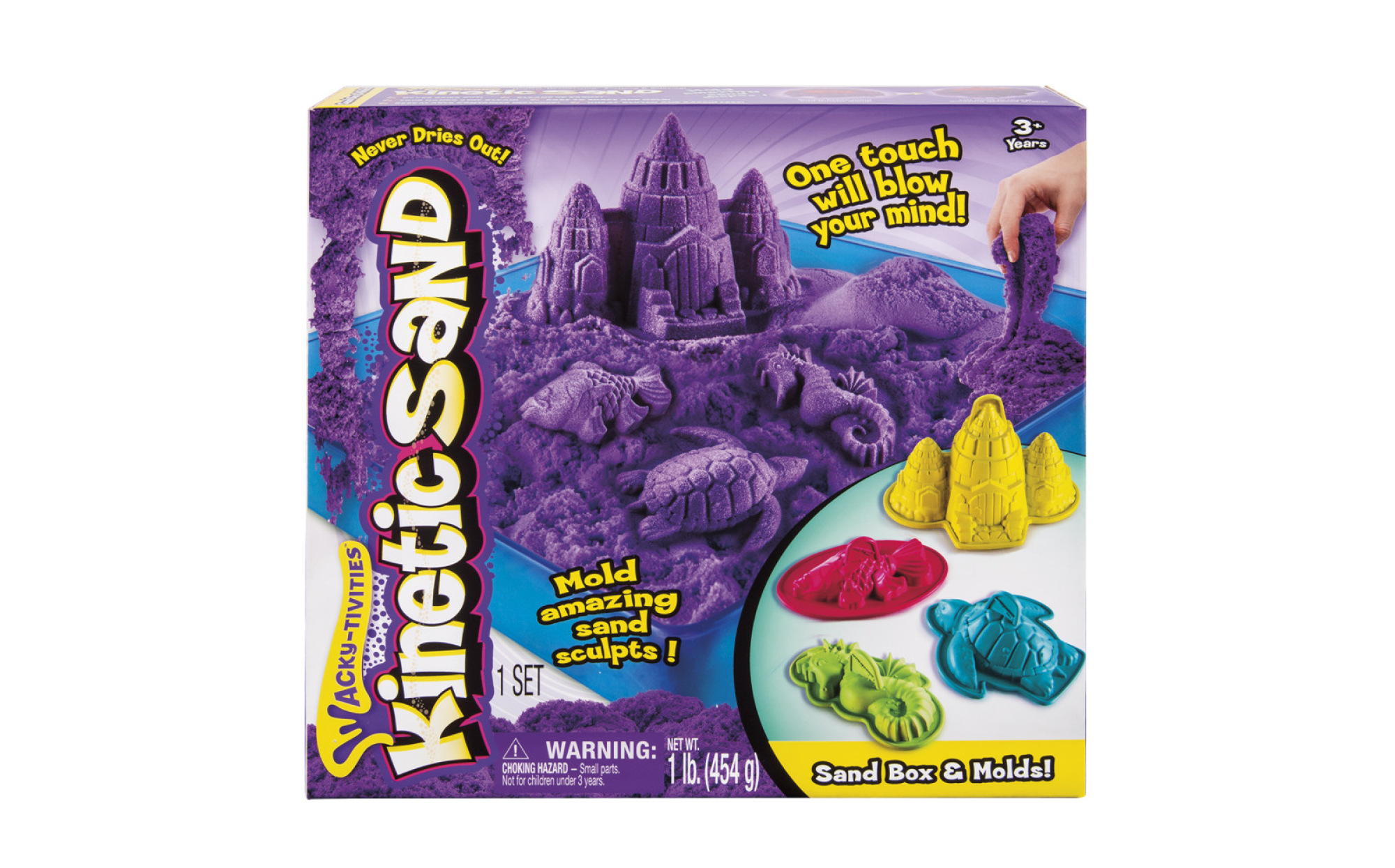 Kinetic Sand Box and Molds – Sand Tray Therapy