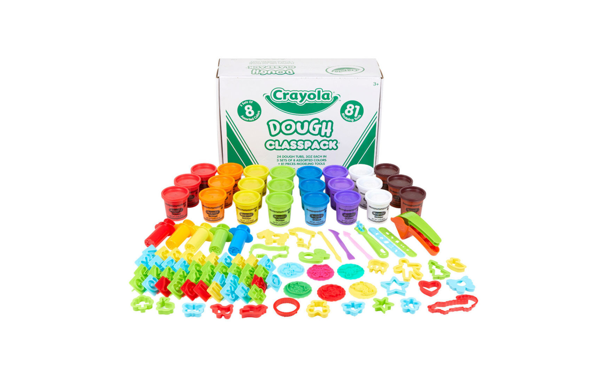 Crayola Model Magic Tub, 3-Colors, Secondary Colors 