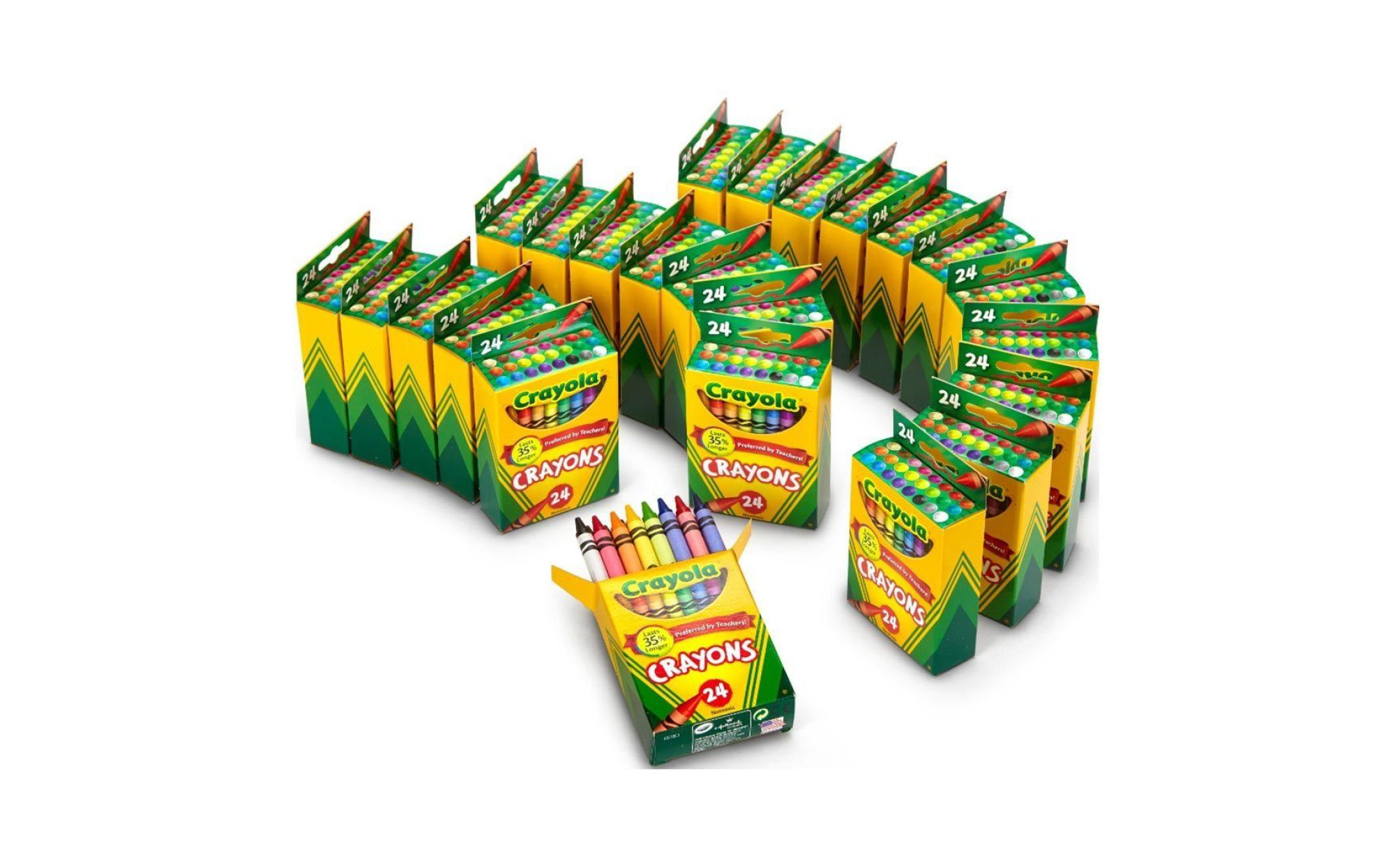 24 Box Classpack of 24 Count Crayola Crayons – Art Therapy