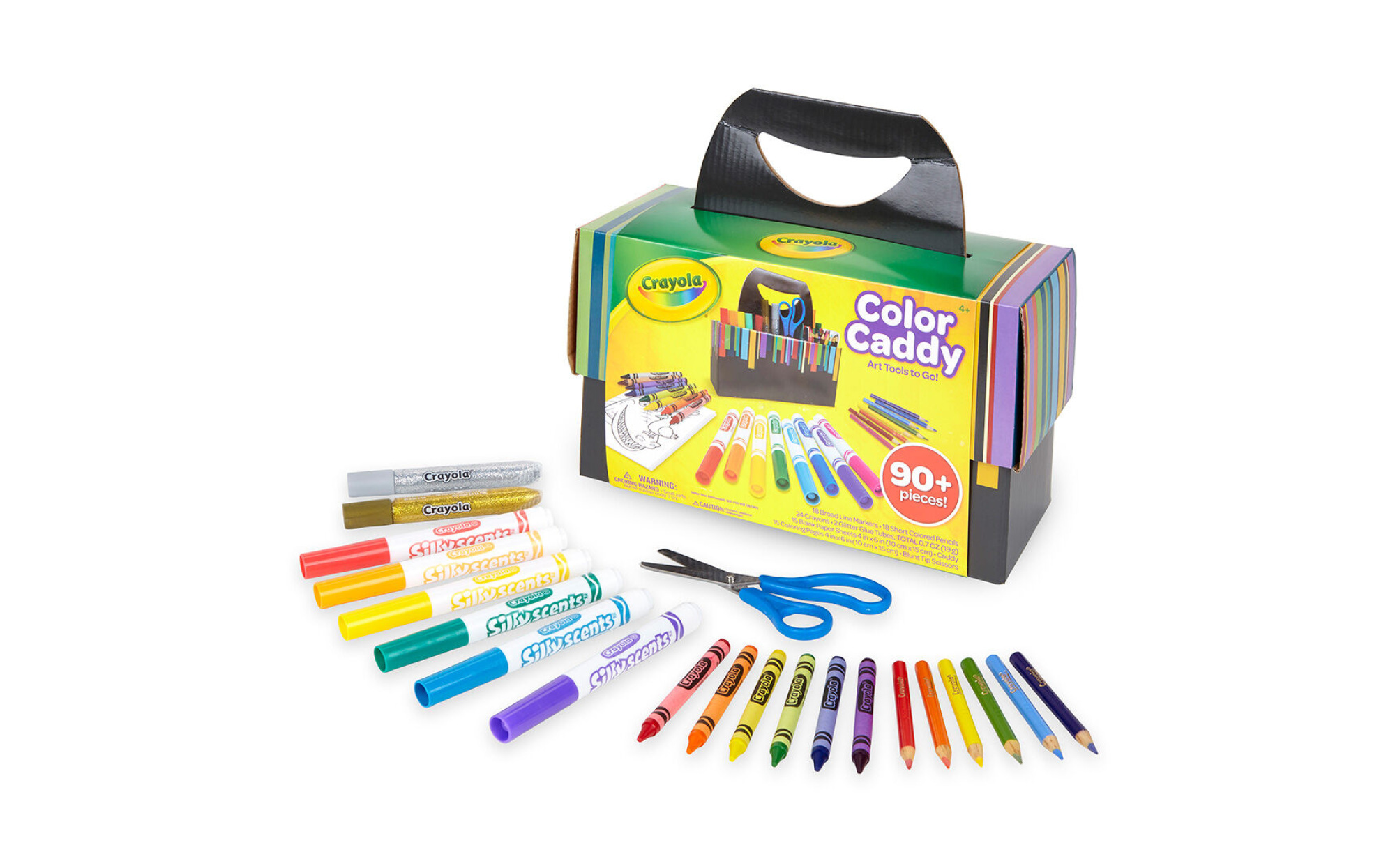 Crayola Creativity Case, Art Kit for Kids, 90 ct.