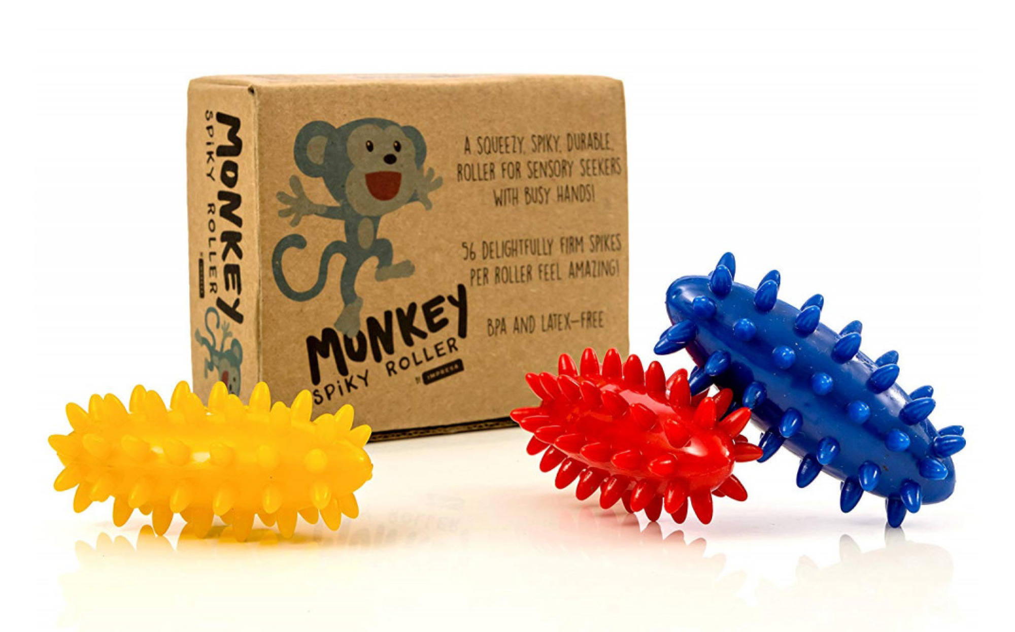 Spiky Sensory Rollers (3 Pack) – Child Life Specialist
