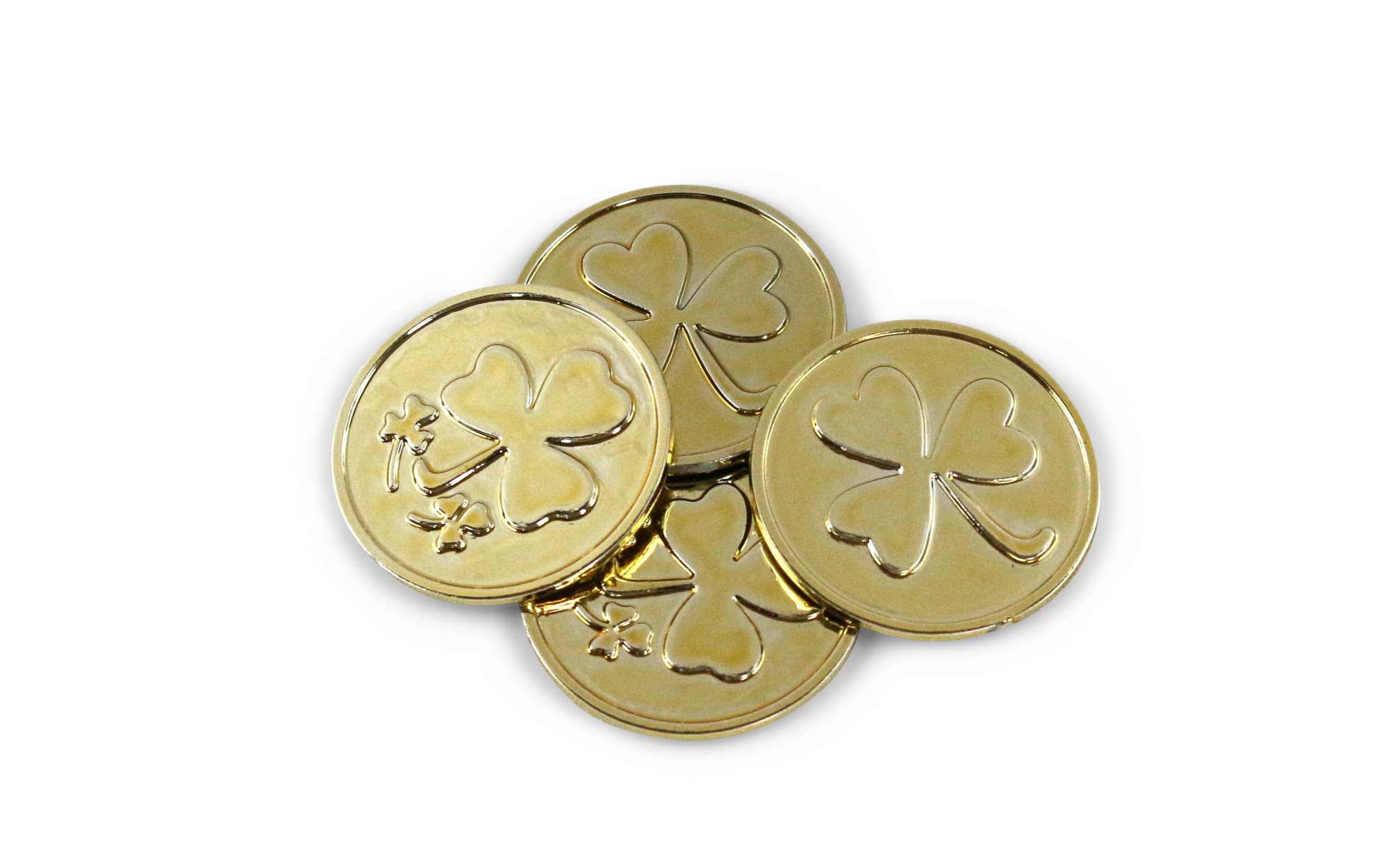 Clover Coins (Set of 4) – Sand Tray Therapy