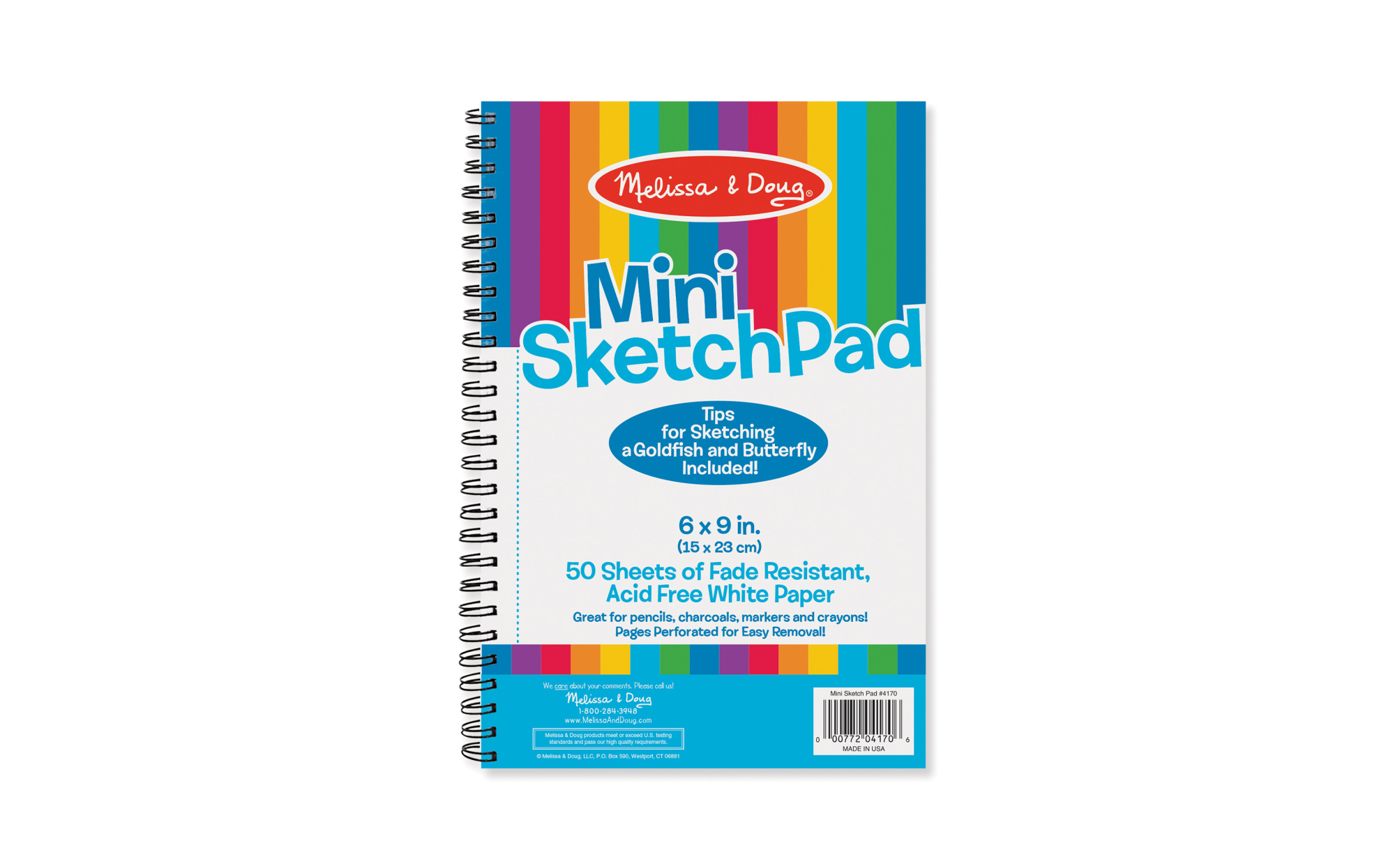 Art-n-Fly 5.5 x 8.5 in Watercolor Sketchpad Mini Book - 2 Pack x 35 Sh