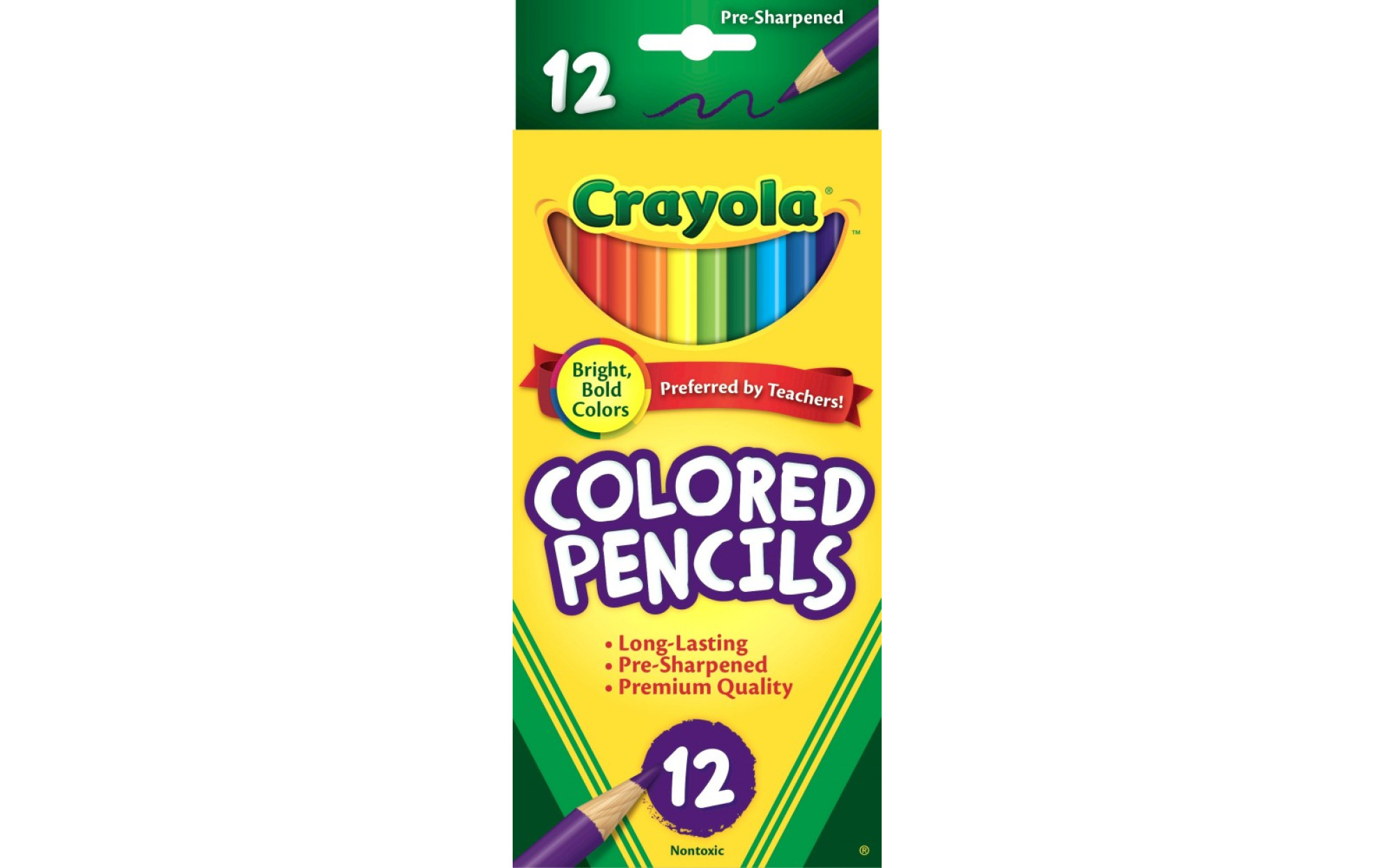 Crayola Colored Pencils 12 Count – Art Therapy
