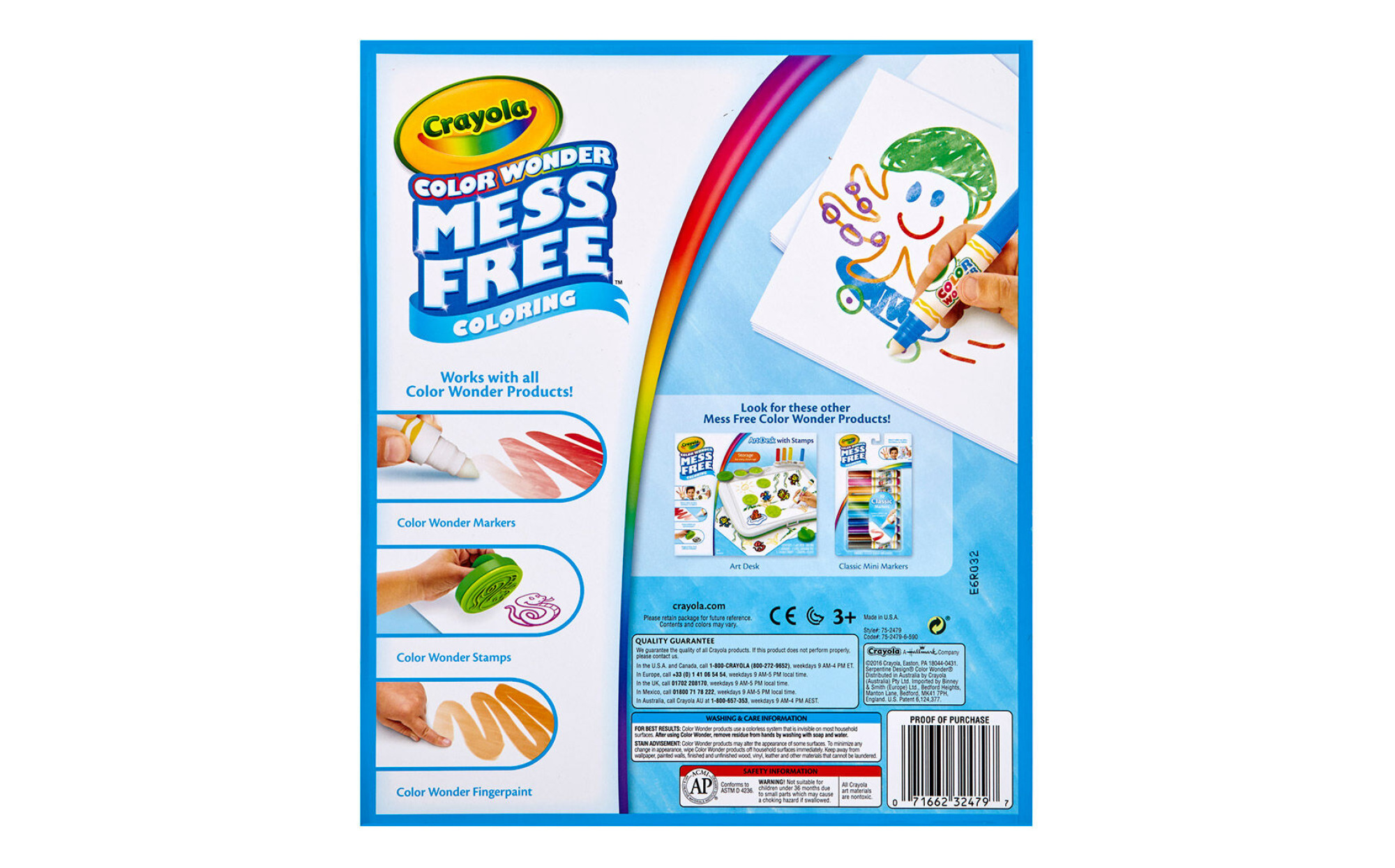 Mess free kids find  Crayola mess free paint 