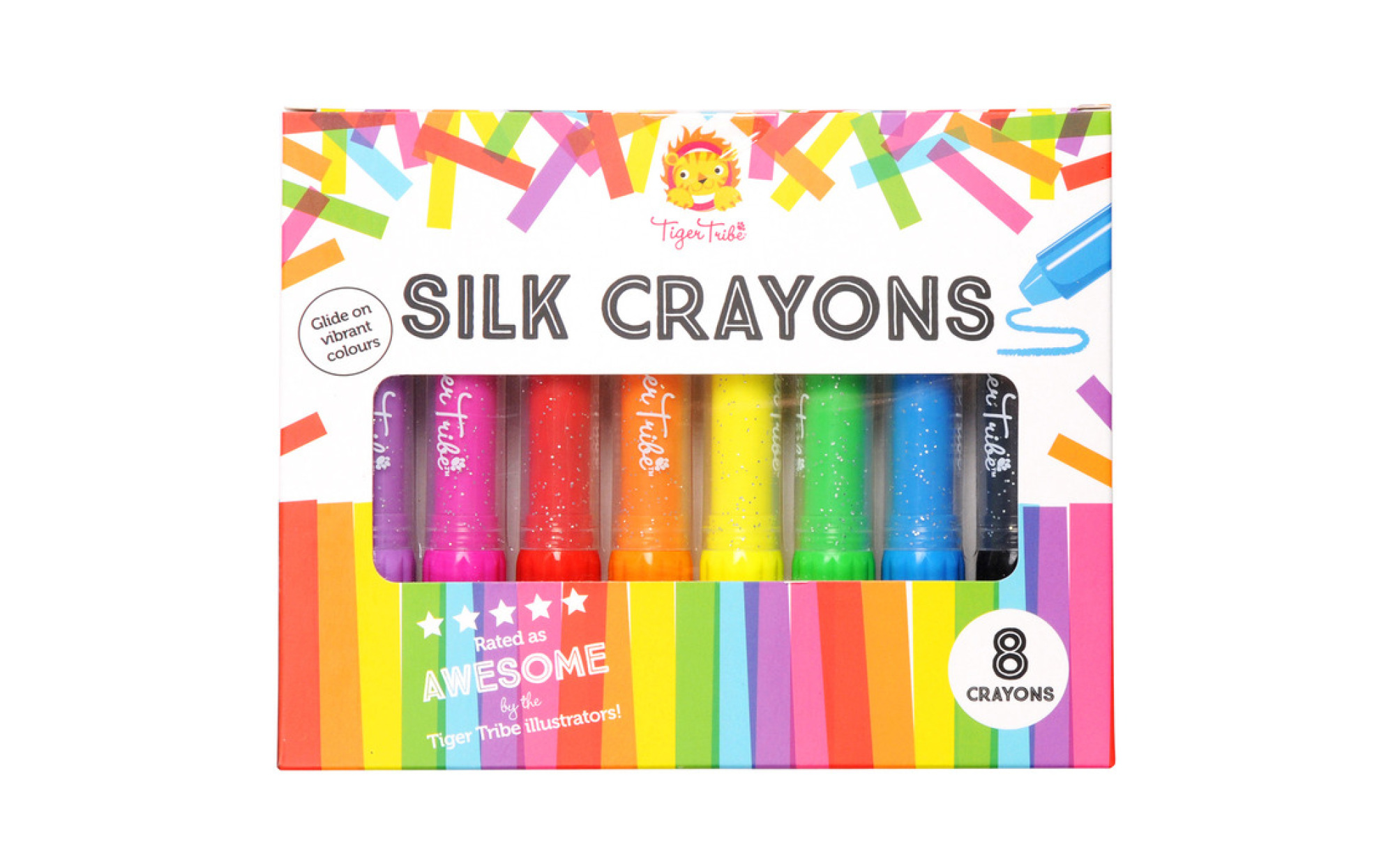 Silky Crayon Fox in Canvas / 6 colors, Arts & Crafts