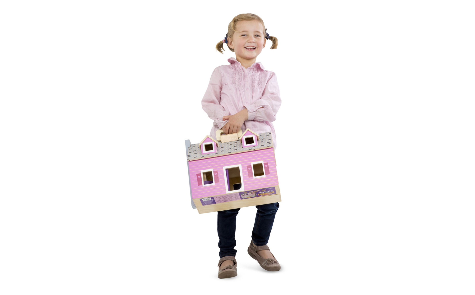 & Go Portable Dollhouse (Furnished) – Play Therapy Dollhouses &