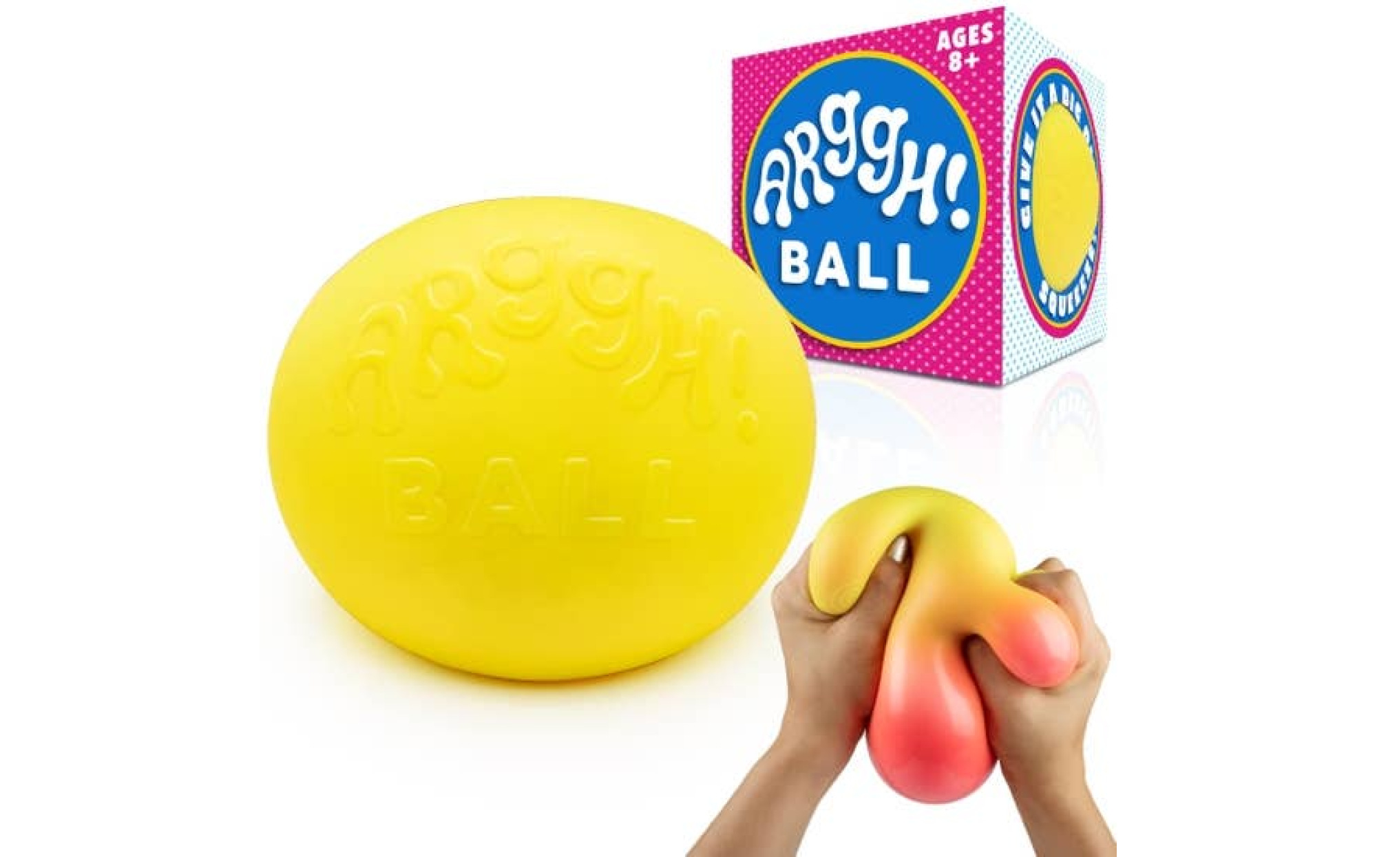 Colour change Sensory Stress Reliever Ball Toy Autism Fidget Anxiety NEW B6B9 