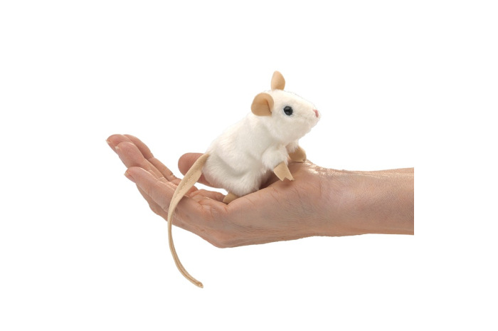 White Mouse Finger Puppet White Mouse Finger Puppet