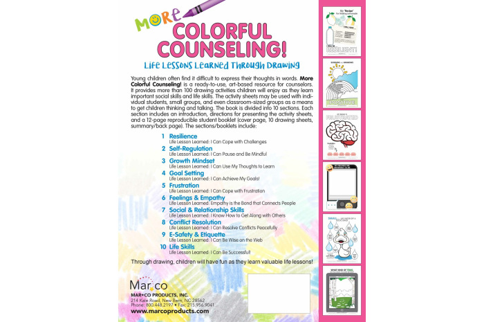 More Colorful Counseling! Life Lessons Learned Through Drawing