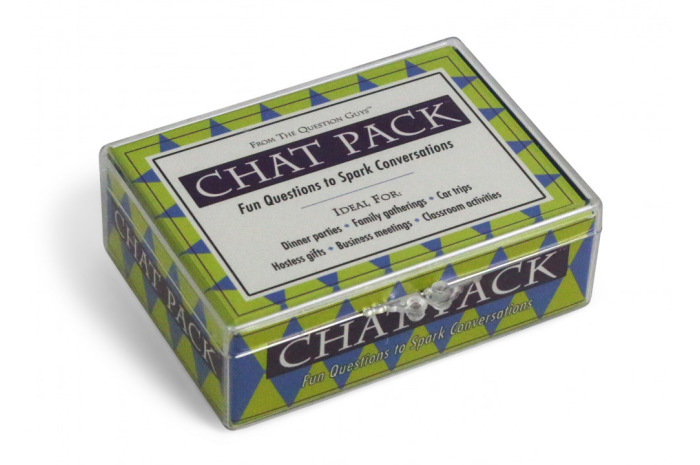 Chat Pack: Fun Questions to Spark Conversations Card Deck