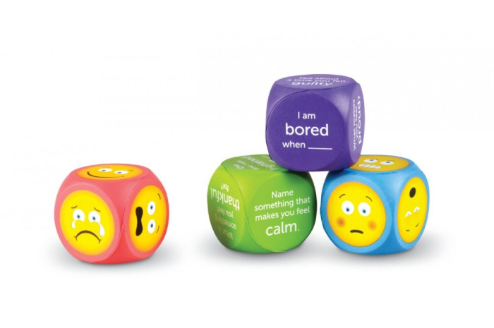 Soft Foam Emoji Cubes (set of 4)