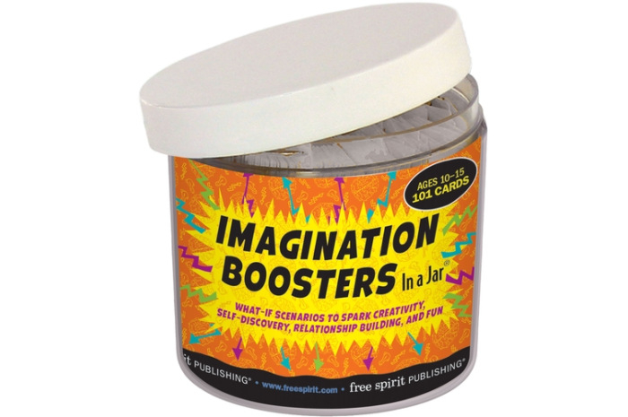 Imagination Boosters In a Jar: What-If Scenarios to Spark Creativity, Self-Discovery, Relationship Building, and Fun Imagination Boosters In a Jar: What-If Scenarios to Spark Creativity, Self-Discovery, Relationship Building, and Fun