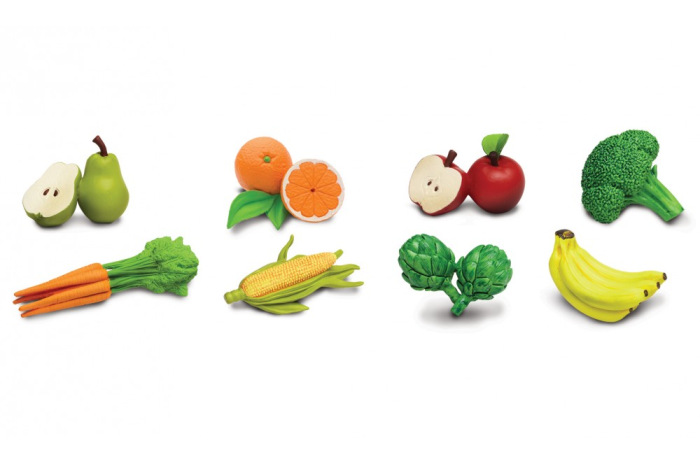 Fruits and Vegetables Toob- 8 piece Fruits and Vegetables Toob- 8 piece