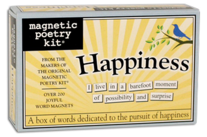 Happiness Magnetic Poetry Kit