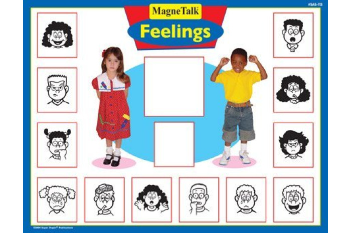MagnaTalk Feelings Magnetic Board Game