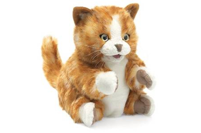 Orange Tabby Kitten Puppet Orange Tabby Kitten Puppet