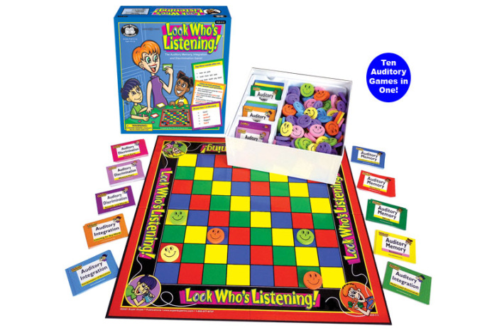 Look Who's Listening Board Game Look Who's Listening Board Game