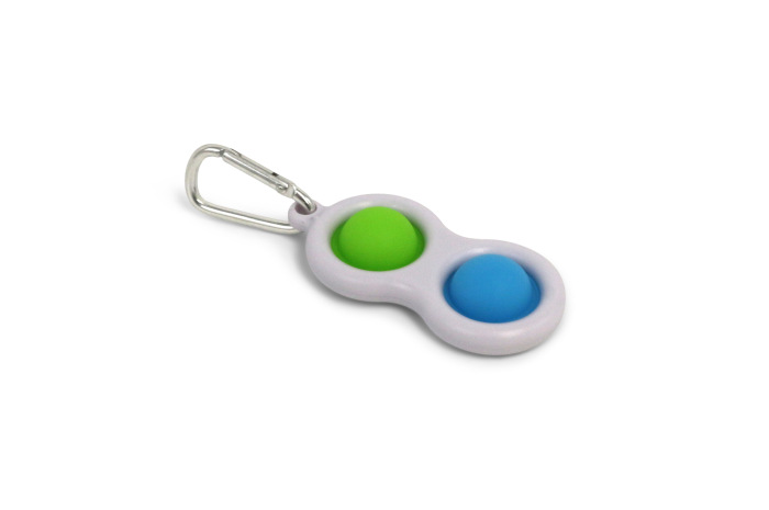 Fidget Button Keychain