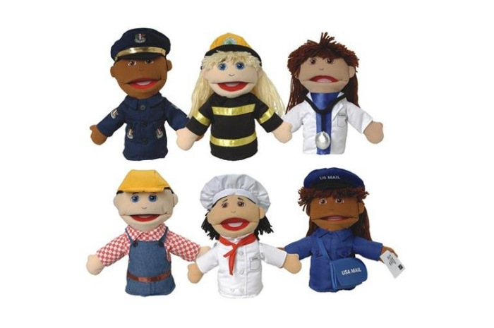 Career Puppets- Set of Six