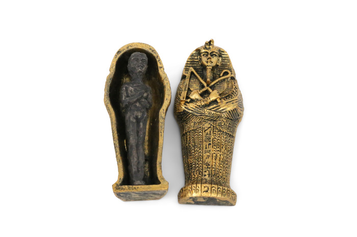Egyptian Coffin with Mummy