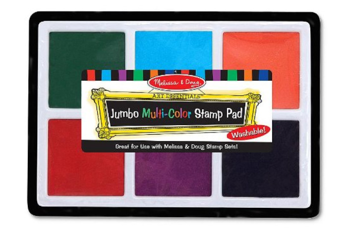 Jumbo Multi-Color Stamp Pad Jumbo Multi-Color Stamp Pad