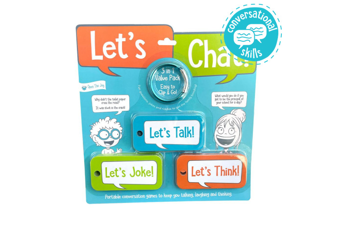Let's Chat Portable Conversation Starter Cards