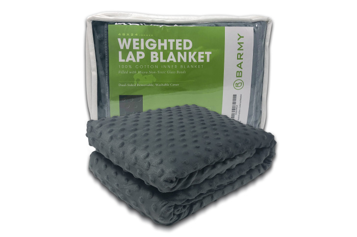 Weighted Lap Blanket - Large - Gray Weighted Lap Blanket - Large - Gray