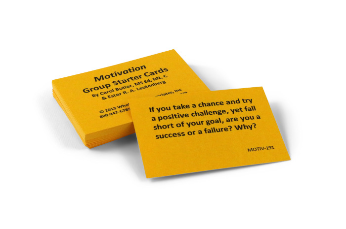 Motivation Card Deck Motivation Card Deck