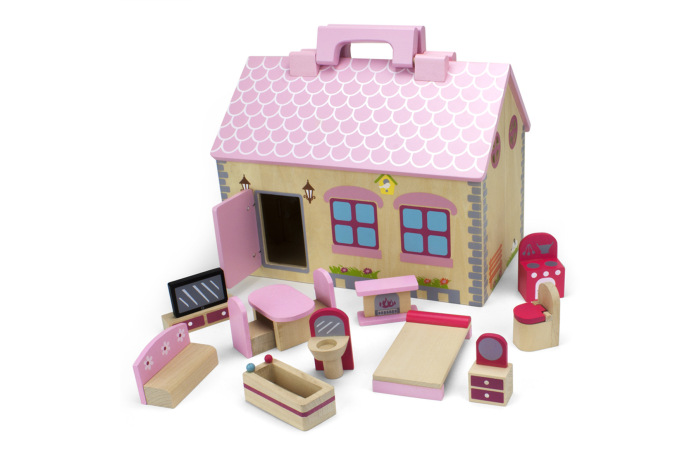 Take-Along Country Cottage Portable Dollhouse