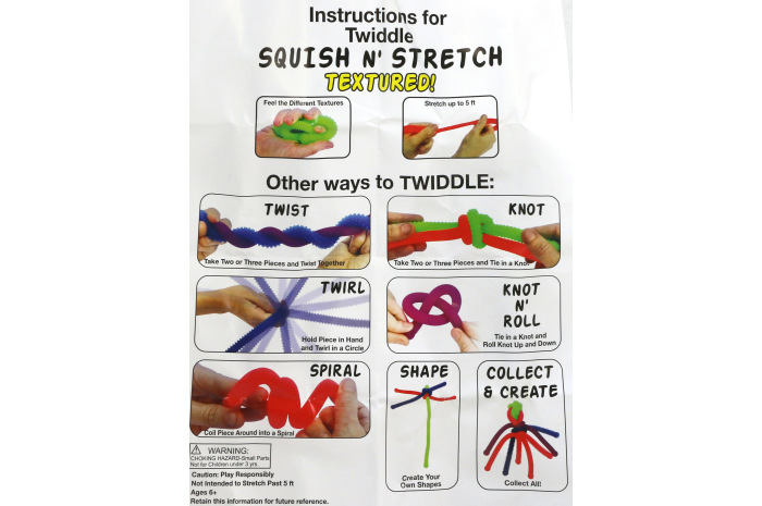 Twiddle Squish N' Stretch Textured