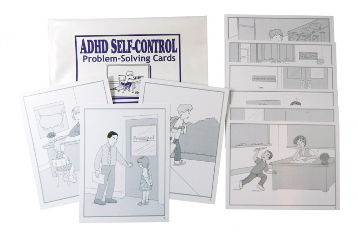 ADHD Self Control Problem Solving Cards