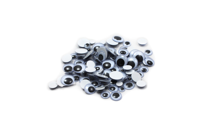 Assorted Wiggle Eyes - 100 pack Assorted Wiggle Eyes - 100 pack