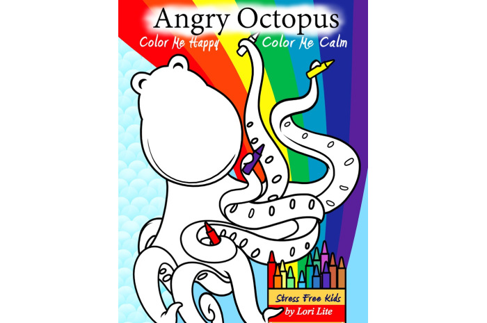 Angry Octopus: Color Me Happy, Color Me Calm Coloring Book