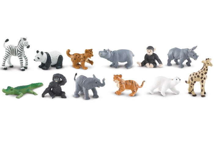 Zoo Babies Toob- 12 piece Zoo Babies Toob- 12 piece