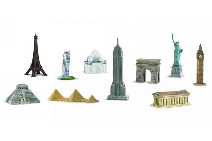 Around the World Toob- 10 Pieces Around the World Toob- 10 Pieces
