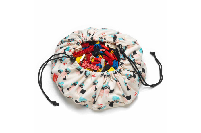 Drawstring Portable Toy Storage Bag - Supergirl - Smaller Size