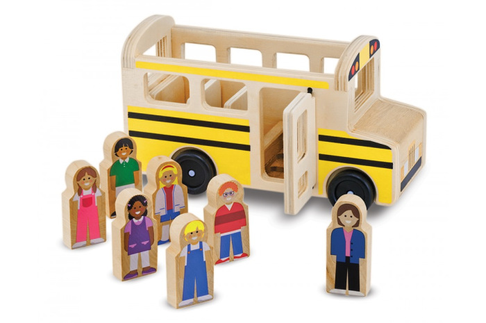 School Bus & People School Bus & People