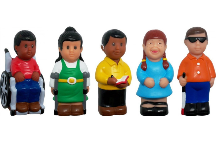 Chunky Friends with Disabilities (Set of 5)
