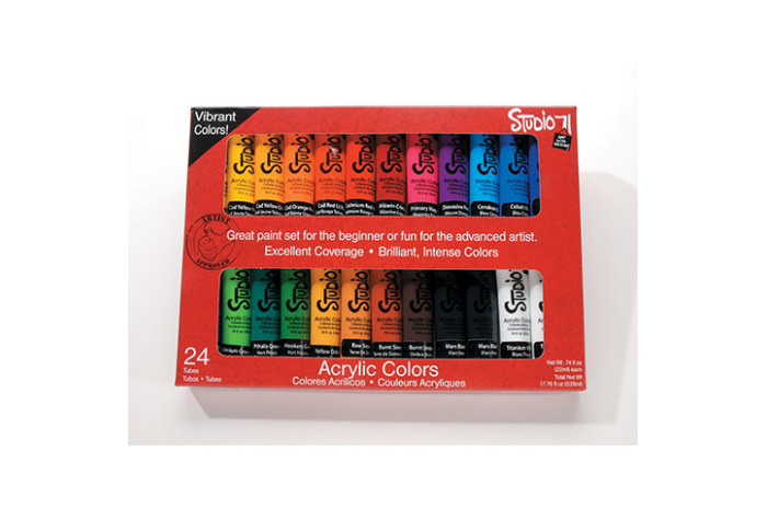 Acrylic Paint Set: 24 tubes Acrylic Paint Set: 24 tubes