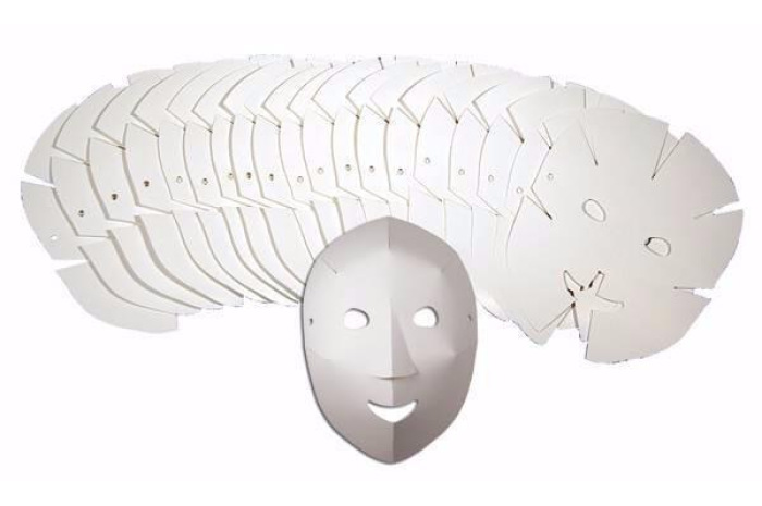 Folding Fun Masks (40 ct) Folding Fun Masks (40 ct)