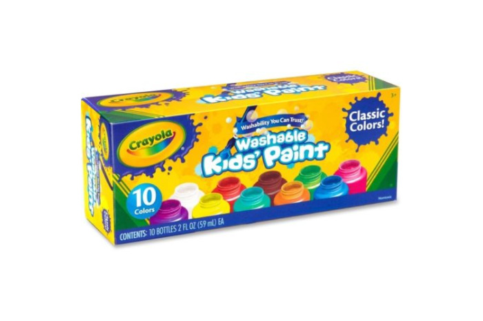 Washable Kids' Paint - 2 oz - set of 10 Washable Kids' Paint - 2 oz - set of 10