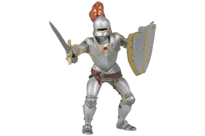 Knight with Red Feather Knight with Red Feather