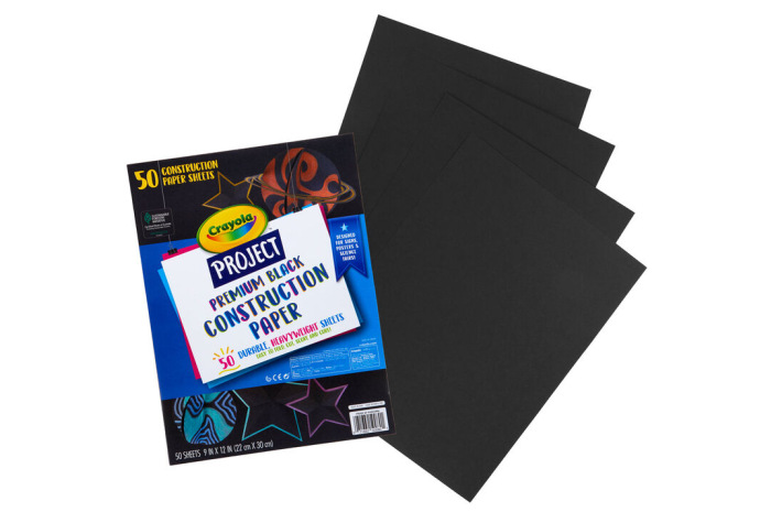Crayola Premium Black Construction Paper Crayola Premium Black Construction Paper